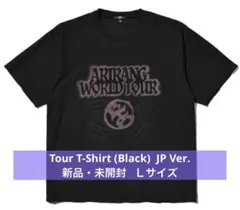 BTS ARIRANG TOUR T-シャツ ブラック JP Ver. Ｌサイズ