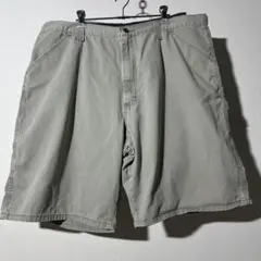 Wrangler ペインター ショーツ W40 メキシコ製 グレージュ ワイドのサムネイル