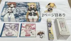 魔法少女リリカルなのは まとめ売り なのは フェイト フィギュア DVD 色紙