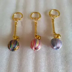 ノリコ様専用　手毬ハンドメイド　キーホルダー＆味噌汁