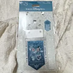 ディズニーシー25th ジュビリーバッジ＆リボン　ミッキー＆ミニー リボンのみ