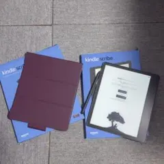 Kindle Scribe 16GB プレミアムペン + 純正レザーカバー