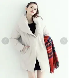 【ダウン80%】Another Edition ベージュ ダウンコート