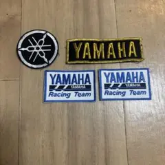 Yamaha刺繍ワッペン4枚セット