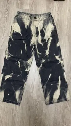 GU ブリーチ加工 デニムパンツ Mサイズ