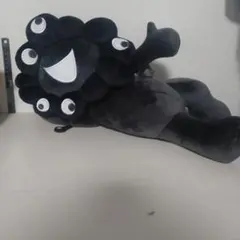 新品○ ミャクミャクくじ 2等 ○ ミャクミャク ブラック 寝そべり