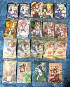 ウマ娘 ウエハース カードまとめ売り　19枚 セット　◎✫✬◉