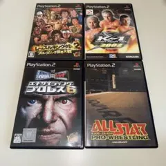 PS2 プロレス K－1 4本セット