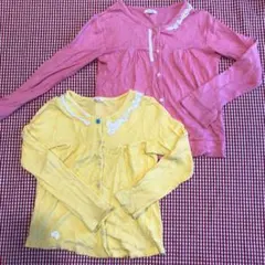 セラフ　カーディガン　2点セット⭐︎130⭐︎