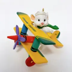 クレヨラ　クリスマスオーナメント　ヒコーキ　アメトイ