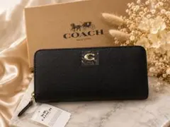 COACH 長財布 レディース ブラック 新品未使用 CC489 - メルカリ