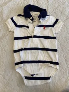 【お値下げ】Ralph Lauren ストライプポロシャツ 6M