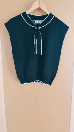 ノースリーブニットトップス★美品‼️M即購入禁止