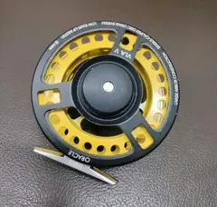 未使用品 TIEMCO ORACLE ラージアーバ　ブラック V II TIEMCO ティムコ ORACLE オラクル VII ＃12 フライリール リール