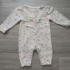 Birthday tete a tete　小花柄オールインワン　80