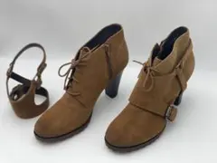 【johnny moke】 ベルト取り外し ブーツ 39 24.5のサムネイル