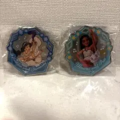 ディズニーオンクラシック　ピンバッジ　アラジン＆モアナ⭐︎