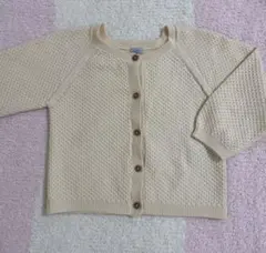 美品プチバトーPetit Bateau カーディガン 4ans