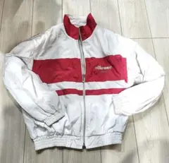 ellesse エレッセ ナイロンジャケット ブルゾン ホワイト ピンクのサムネイル