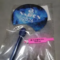 a-nation 2026 光るうちわ ライブグッズ　リストバンド