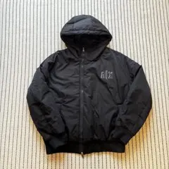 アルマーニ　ジャケット　ブルゾン　バックプリント　黒色のサムネイル