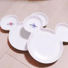 ミッキー＆ミニー　フェイス型プレート