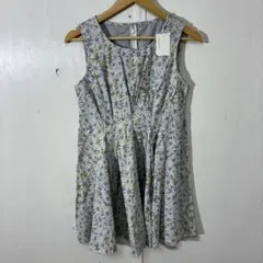 【 3044番】PAGEBOY 花柄 ノースリーブ ワンピース 未使用のサムネイル