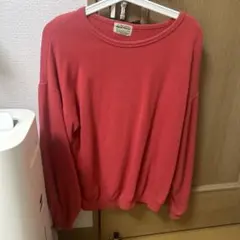 Random House 赤 クルーネック スウェット
