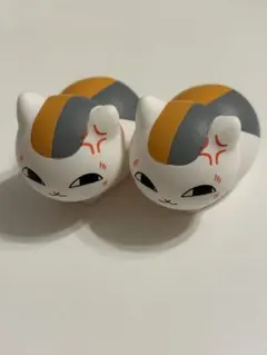 ふんわり顔文字にゃんこ ぬいぐるみ 大 - メルカリ