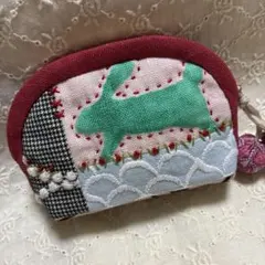 ハンドメイド★パッチワークコインケース　ミナペルホネンのサムネイル