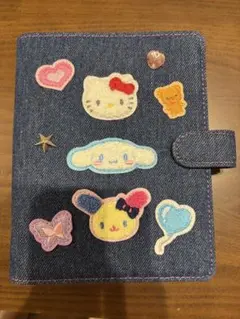 サンリオ デニム風6穴バインダー - メルカリ