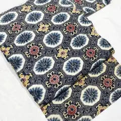 G8⭐️ 綿　８寸名古屋帯　夏の古渡更紗帯　逸品