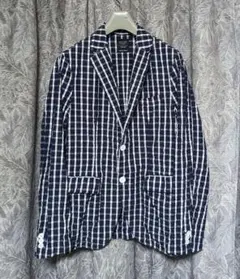 EDIFICEチェック柄テーラードジャケット