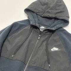 NIKE パーカー　ハイブリッド　フルジップ　フーディ　裏起毛　LL