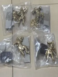 佛像立體圖錄 威容的四天王篇 彩色變化 金 海洋堂 膠囊Q 模型