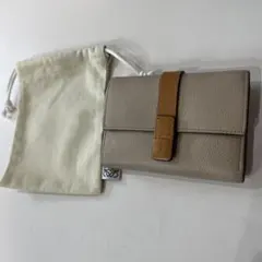 ロエベ　バーティカルウォレット　三つ折り財布