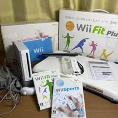Wii(本体+関連備品) & バランスWiiボード & ゲームソフト2本