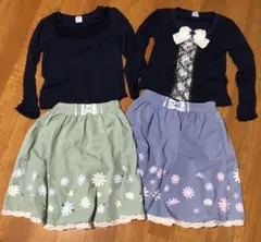 アクシーズファムキッズ axes femme 140 セット