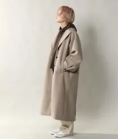 notch. バックスリットコート ベージュ TMのサムネイル
