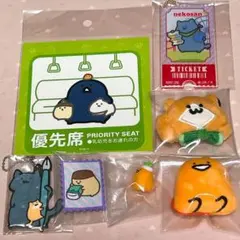 お文具といっしょ グッズ7点セット プリンさん 猫さん ゼリーさん 子猫さん