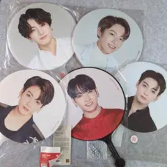 BTS　うちわ　防弾少年団 ジョングク　グク セット バンタン