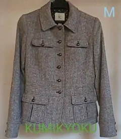KUMIKYOKU ツイードジャケット M
