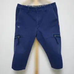 WTAPS ショーツ ハーフ ワークパンツ ネイビー ジャングル アニマル M