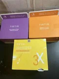 未開封》TIRTIR / TRTR フェイスパック 3個セット（計85枚）のサムネイル