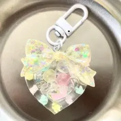シェイカーキーホルダー　パステルもくもく