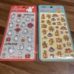 り*と様 pukupuku シール ディズニー