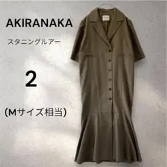 AKIRANAKA 12万別注TRENCH COAT DRESS - メルカリ
