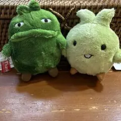 新品未使用　愛・地球博記念公園モリゾーキッコロ　スイング笛入りぬいぐるみタグ付き