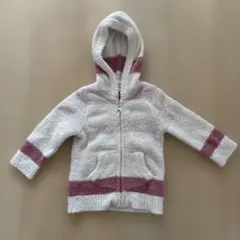 ピケ フード付きボアパーカー