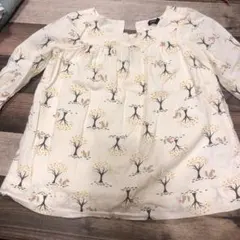 ベビーギャップ　80 シャツ　長袖　7部丈　トップス　ブラウス